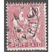 Port-Said 1902 Michel 23 O Cote (2008) 1.10 € Type Paix Cachet rond