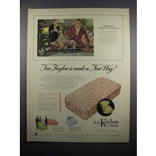 1950 United States Rubber Koylon Foam Ad - A New Way