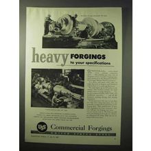 1950 United States Steel Commercial Forgings Ad