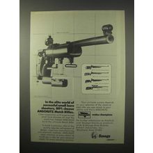 1979 Savage Anschutz Model 1413 Super Match Rifle Ad - Elite
