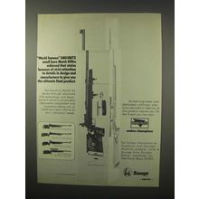 1979 Savage Anschutz Model 1413 Super Match Rifle Ad