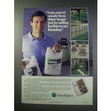1991 DowElanco Surflan Herbicide Ad - I can control weeds three times longer