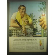1959 Puerto Rican Rum Ad - Suddenly, all my friends are drinking the dry rum