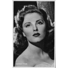 Beverly Tyler Vintage Rare Kwatta Film Movie Postcard Size Portrait