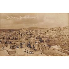 Bethehem: General view : a photo-style postcard view