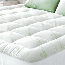 Ultra Soft Full Size Mattress Topper - Viscose Made from Bamboo Pillow Top Mattr
