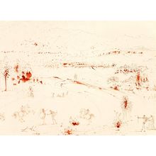 Salvador Dalí (1904-1989). View of Toledo, 1957. Poster Canvas Movie Film Print