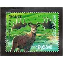 FRA 2008 65c 'PREHISTORIC ANIMALS' FINE USED (EBID20751)