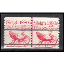 1900a 5.2c Sleigh Fine MNH Dry Gum CNP Left 5 PA0370