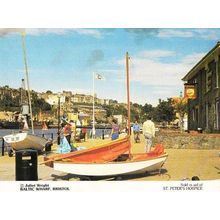 Baltic Wharf Bristol Pub Inn Flag New Water Centre Postcard