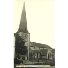 Shropshire CLEOBURY MORTIMER Church Postcard (Frith Z.6)