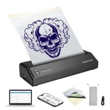 Tattoo Stencil Printer, Wireless Bluetooth Tattoo Printer Transfer Stencil M...