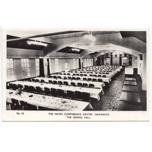 Dining Hall Hayes Conference Centre Swanwick Derbyshire RP Postcard 15