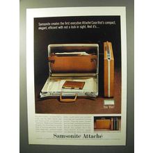 1964 Samsonite Commuter Attache Case Ad - Compact