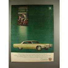 1969 Cadillac Hardtop Sedan deVille Car Ad - Compare