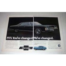 1971 Chevrolet Caprice Sedan Car Ad