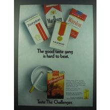 1971 Chesterfield Cigarettes Ad - Good Taste Gang