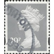 GB, Queen Elizabeth Machin elliptical, grey 1993, 29p, #2