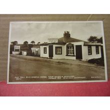 THE OLD TOLL BAR, GRETNA GREEN, SCOTLAND used vintage postcard RP 1935 pm =