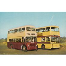 Walkers Crisps Leicester Bus 1970s Advertising Postcard