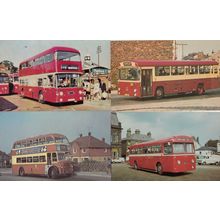 Oxford 112 Level Lane Trent Rossendale 3 Maidstone Bus 4x Postcard s