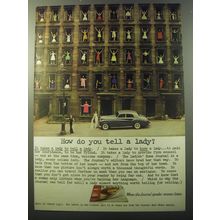 1960 Ladies' Home Journal Magazine Ad - How do you tell a lady?