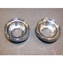 1966 CHRYSLER NEWPORT RADIO KNOB BEZELS OEM NEW YORKER 300 TOWN & COUNTRY