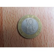 Kenya 1995 10 Shillings Coin