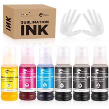 Hiipoo 600ML Sublimation Ink for ET-8500 ET-8550 Wide-Format Supertank Printers
