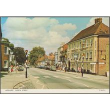 North Street, Midhurst, Sussex, c.1970s - Judges Postcard