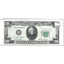 1950 US $20. Bill Gem Crisp UNC Grey Sheet $150.00 Rare!