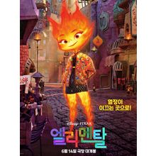 Elemental (2023)_11 Movie Film Poster Canvas iconic design