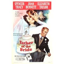 Father of the Bride (1950)_0 Movie Film Poster Canvas iconic design