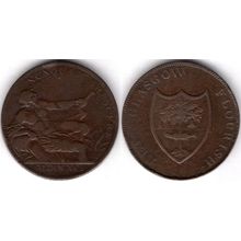 Great Britain. Glasgow Halfpenny 1791. dy21213