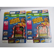 Nestle 2007 Golden Nuggets Cereal Boxes SPIDER-MAN Activity Comics Set of 2