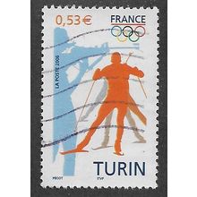 FRA 2006 53c 'WINTER OLYMPICS - TURIN' FINE USED (EBID57-423)