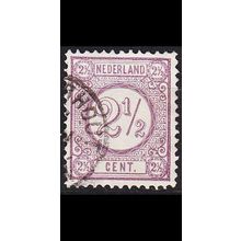 NIEDERLANDE NETHERLANDS [1876] MiNr 0033 a F ( O/used )