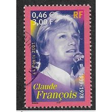 FRA 2001 3F 'SINGERS- CLAUDE FRANCOIS' FINE USED (EBID60-970)