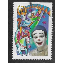 CAN 1998 45c 'CIRCUS - ACROBAT' (BOOKLET) FINE USED (EBID71-545)