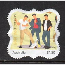 2024: FRIENDS, 30 YEARS ANNIVERSARY, USED SELF-ADHESVE MY STAMPS. 17/18