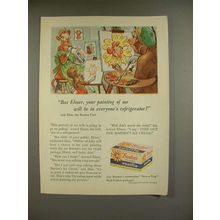 1955 Borden's Vanilla Ice Cream Ad - Elsie the Cow