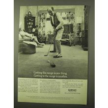 1971 GMAC Financing Ad - Getting The Range is One Thing