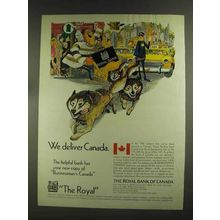 1972 The Royal Bank of Canada Ad - We Deliver