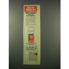 1981 Aftate for Athlete's Foot Ad - Doctors Prescribe
