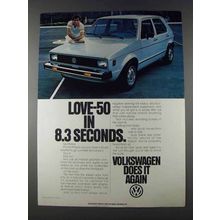 1980 Volkswagen Rabbit Ad - Love-50 in 8.3 Seconds