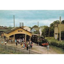 La Gare Du Tortillard Pithiviers Musee French Train Loiret Postcard