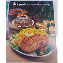 quasar microwave cooking 1980 rare hardback with microwave/convection cooking