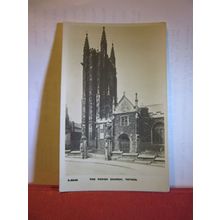 TOTNES PARISH CHURCH, DEVON unused antique postcard RP =