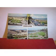 multiview, MORECAMBE, Lancashire used postcard Colourmaster 1978 pm =