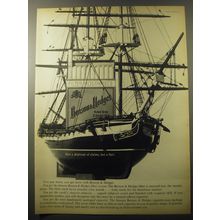 1960 Benson & Hedges Cigarettes Ad - Not a shipload of claims, but a fact